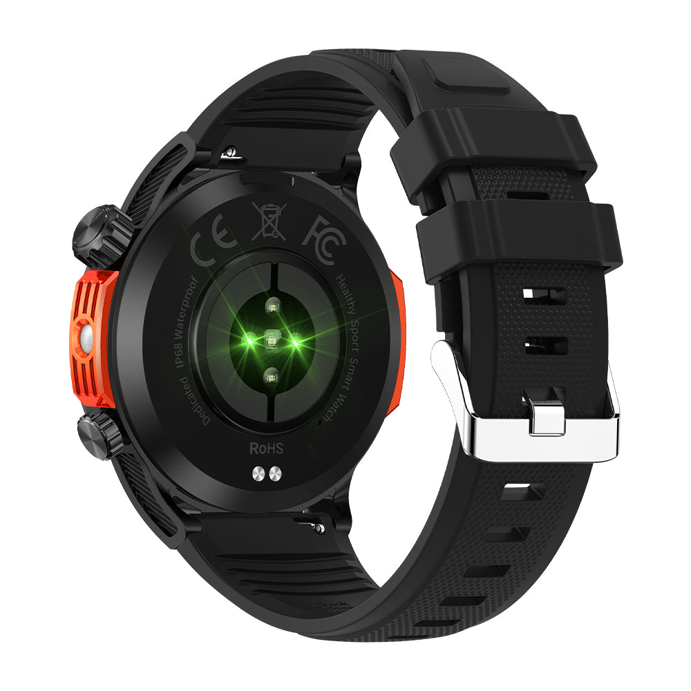 Smart watch COLMI V71 black back view