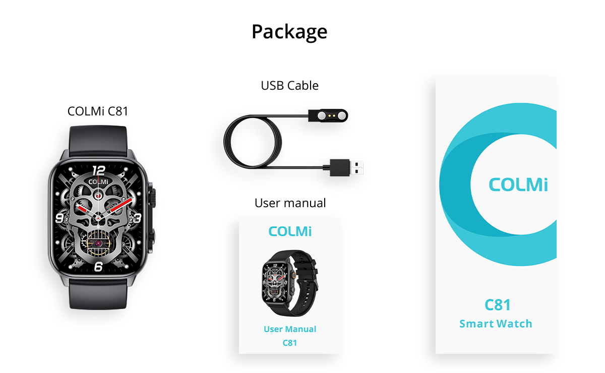Smart Watch COLMi C81 Package Contents (21)