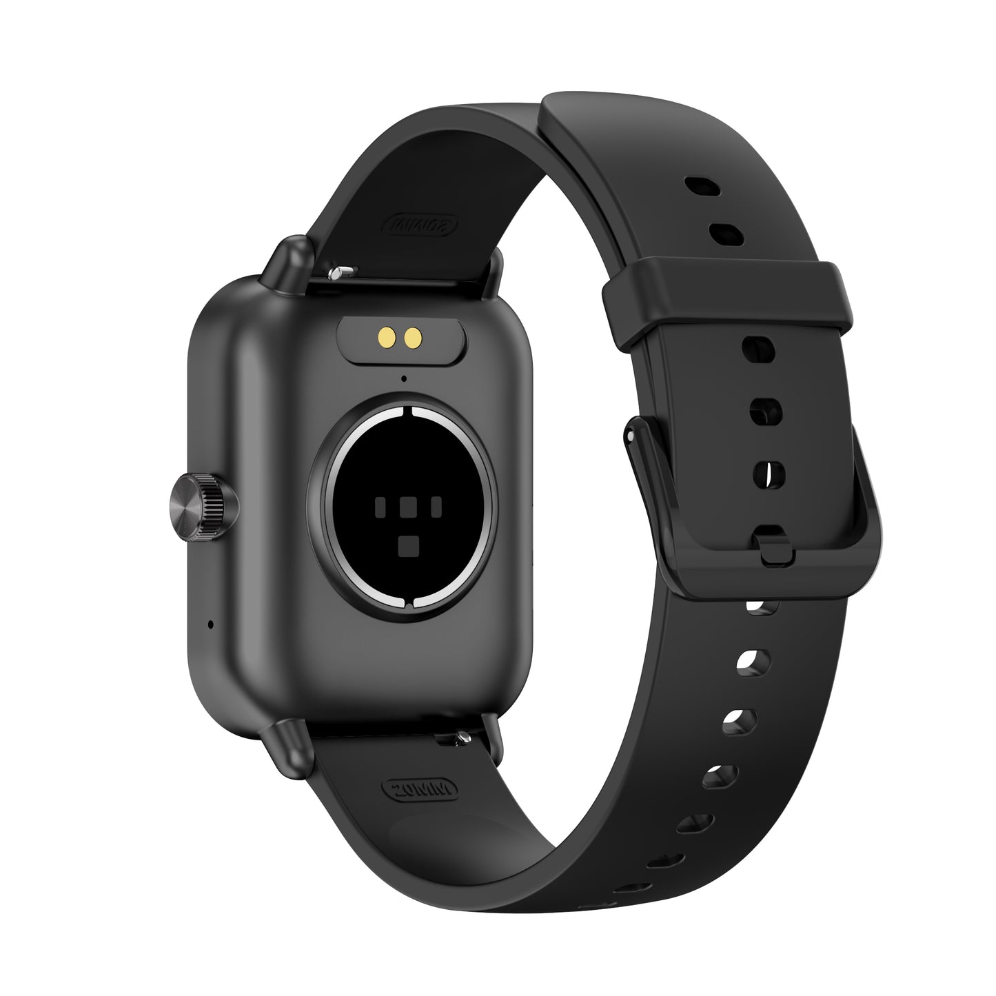 Smart watch COLMI P81 black back view