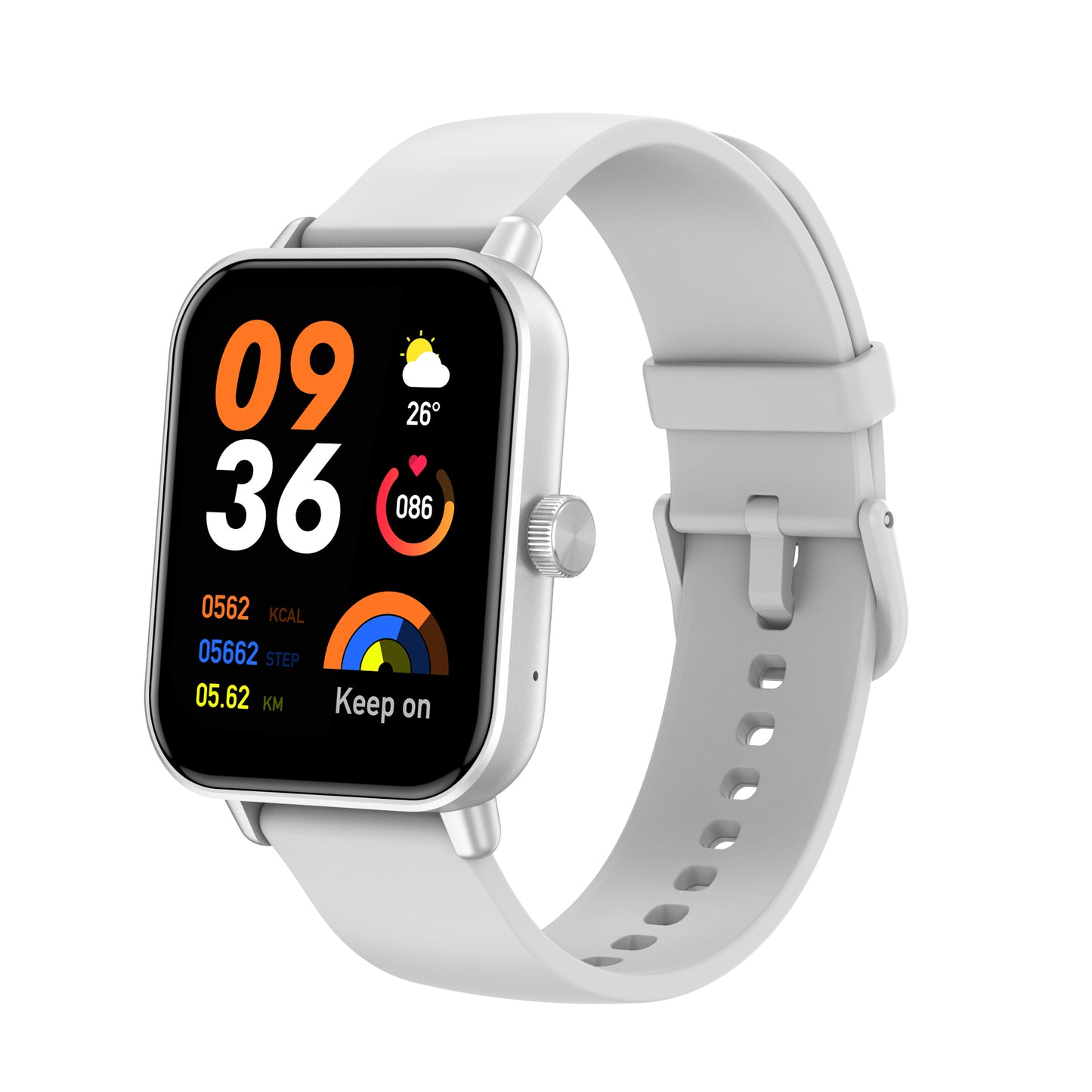 Smart watch COLMI P81 silver left picture