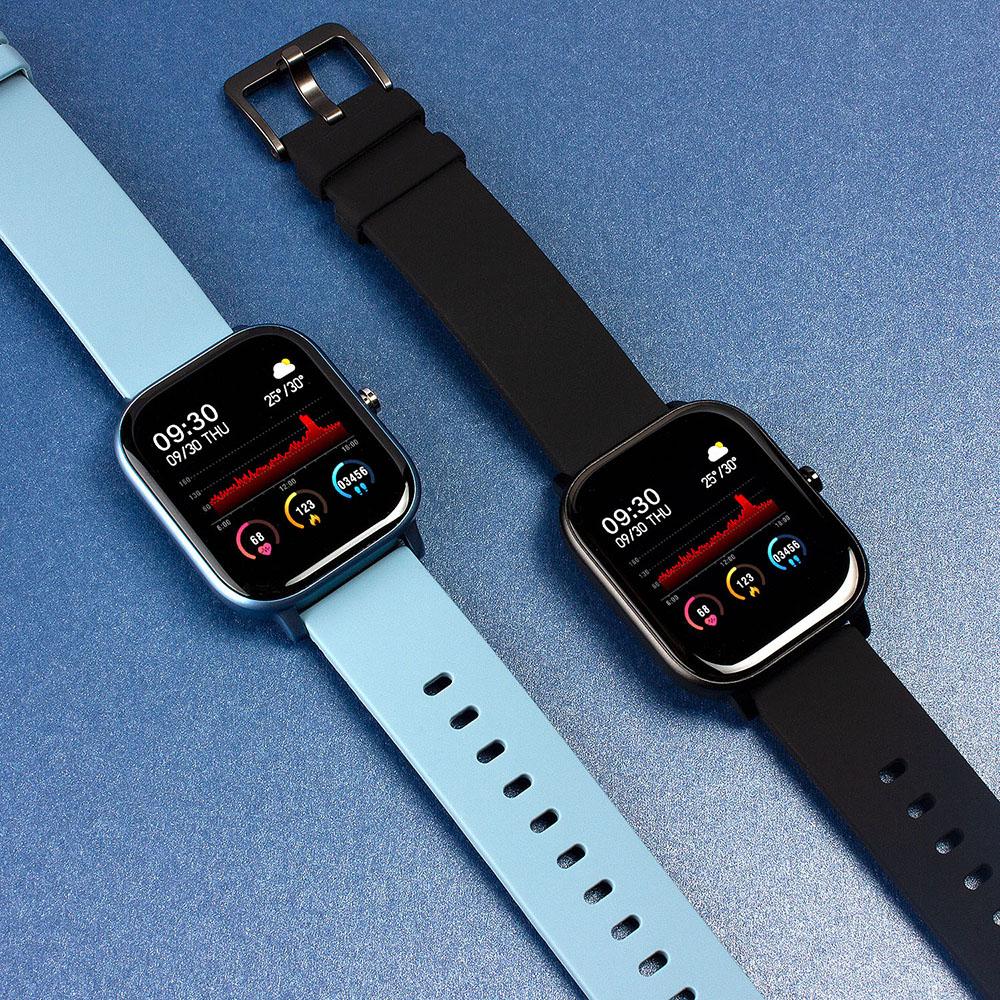 COLMI P8 1.4 inch Smart Watch Men Full Touch Fitness Tracker Blood Pressure Smart Clock Women GTS Smartwatch for Xiaomi