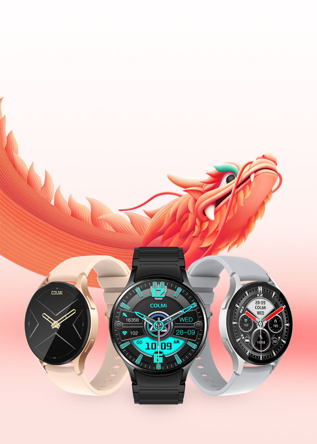 COLMI Smartwatch & Smart Ring - Global