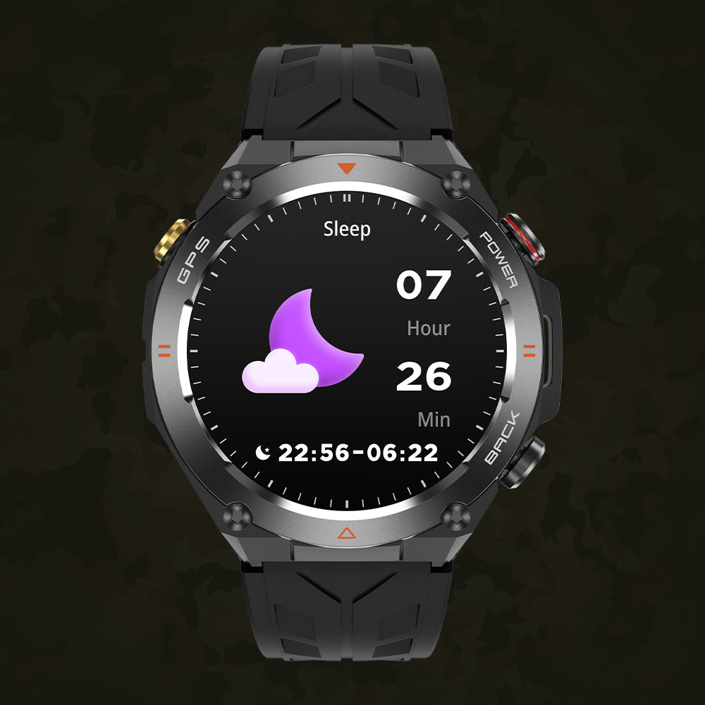 COLMI V75 GPS Smart Watch 1.45 Ultra HD Display Built-in GPS & Compass MakeReceive Phone Calls Smartwatch 650mAh Battery