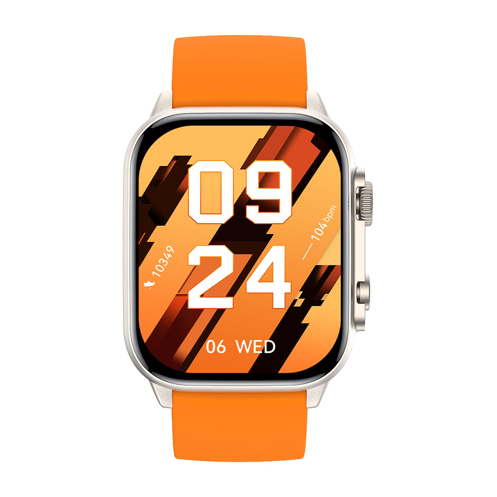 Smart Watch COLMi C81 Gold Orange Front View