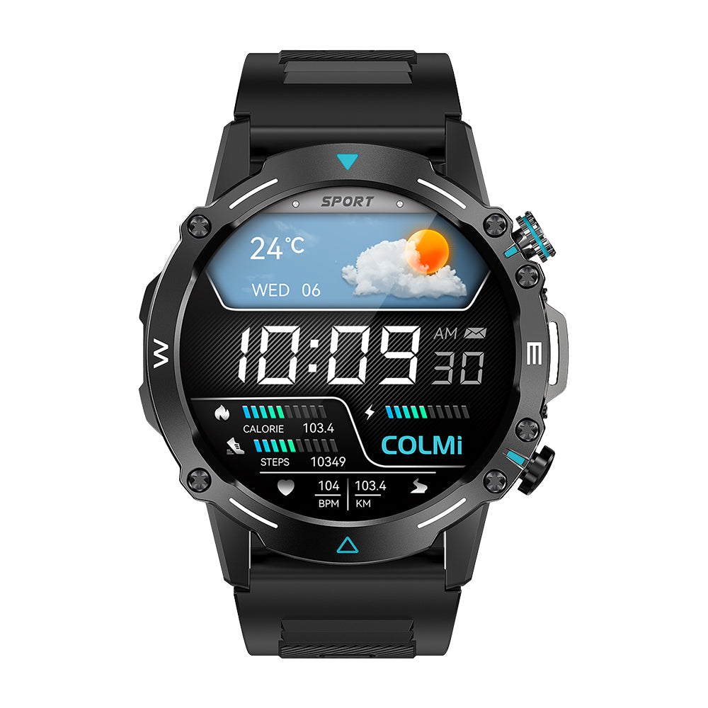 Smart Watch COLMi M42 Black Front View