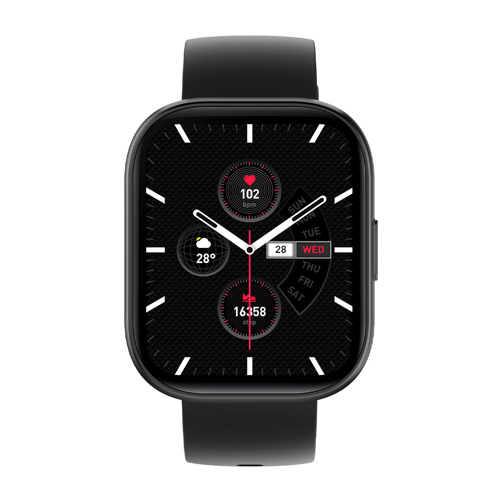 Smart Watch COLMi P68 Black Front View