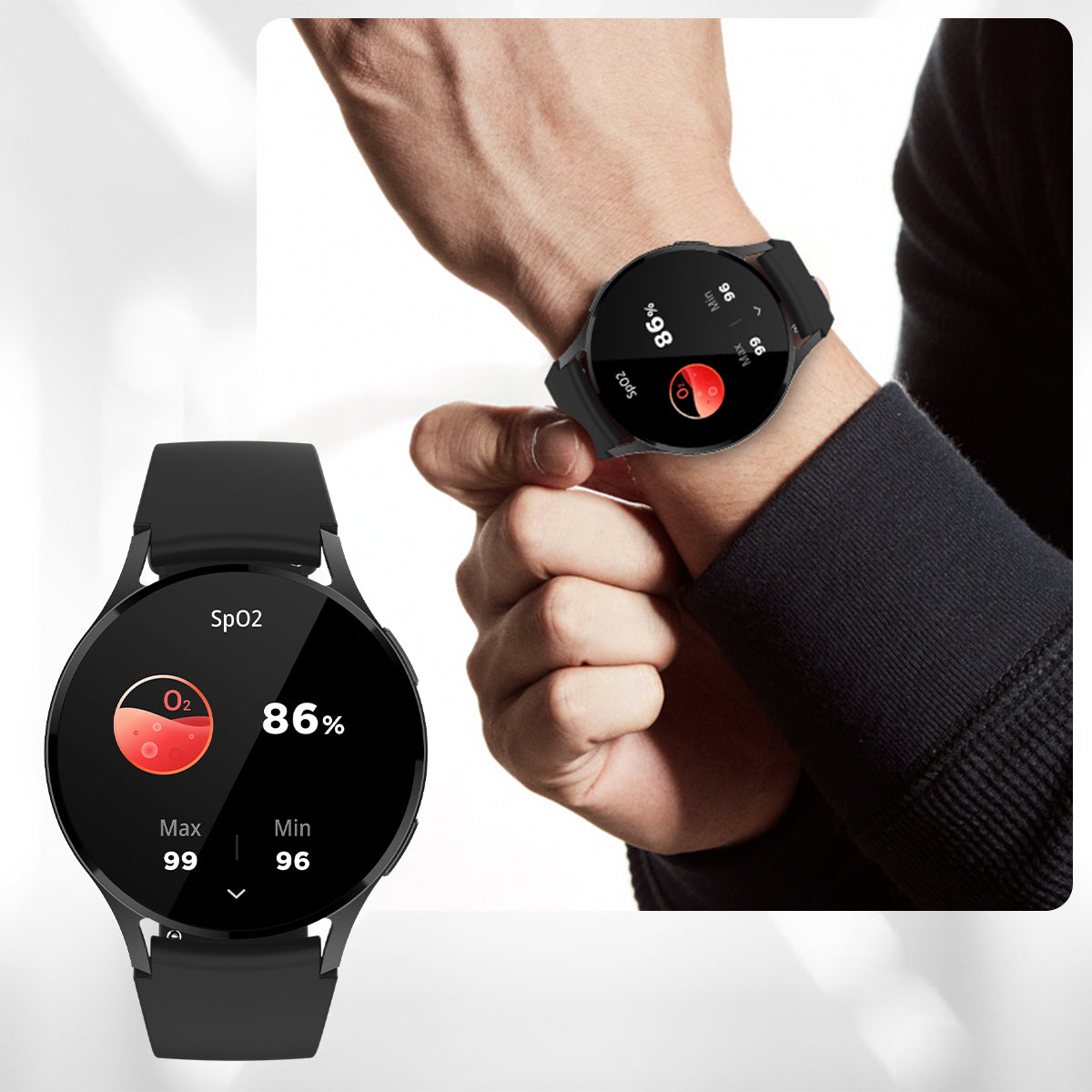 Smart Watch COLMI i28 ultra HD blood oxygen measurement