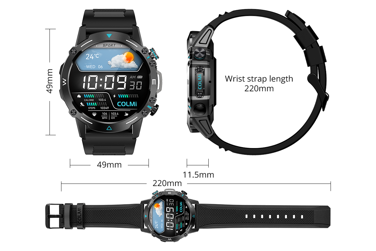 Smart Watch COLMi M42 Detailed Parameters (20)