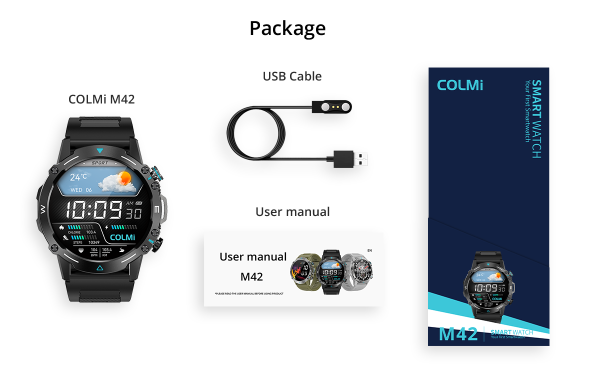 Smart Watch COLMi M42 Packaging Content (21)
