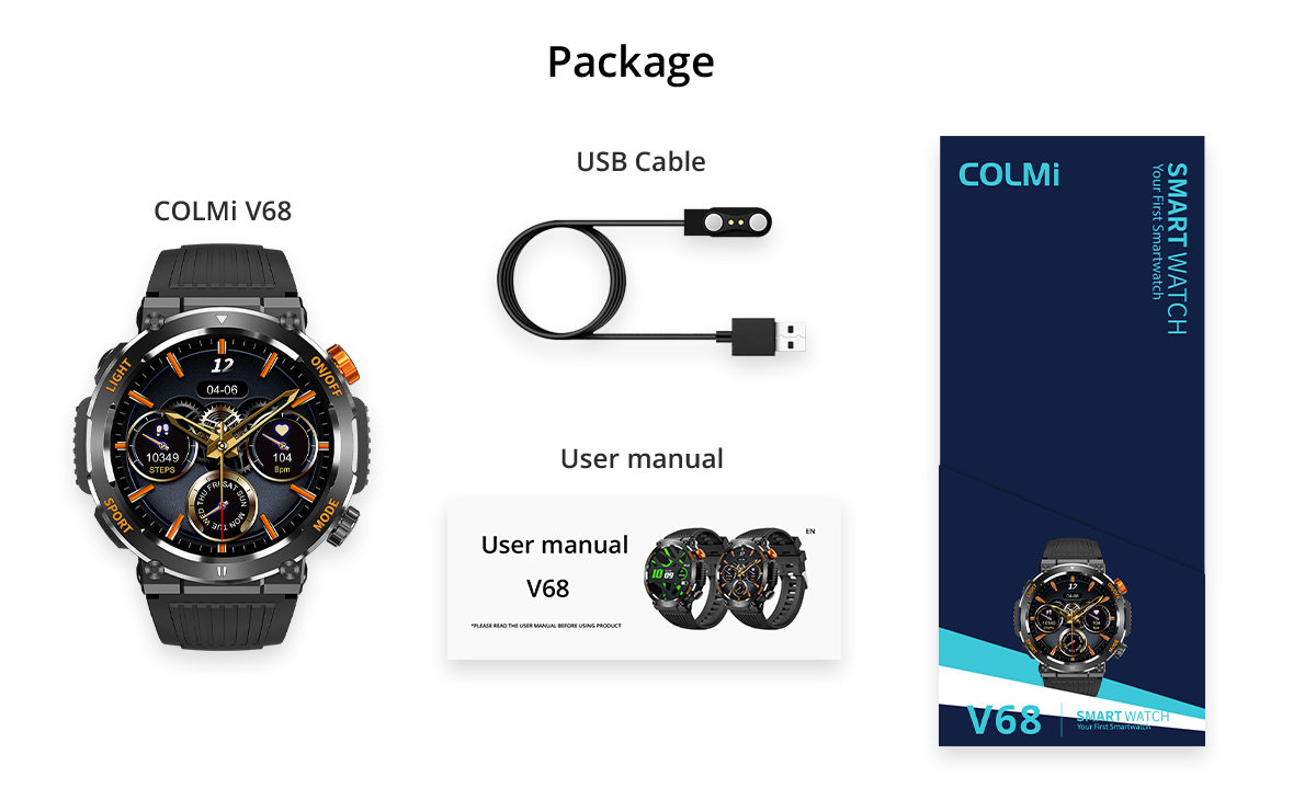 Smart Watch COLMi V68 Package Contents (21)