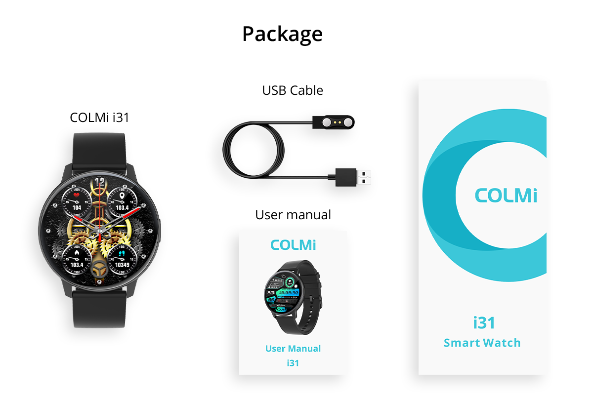Smart Watch COLMi i31 Package Contents (21)
