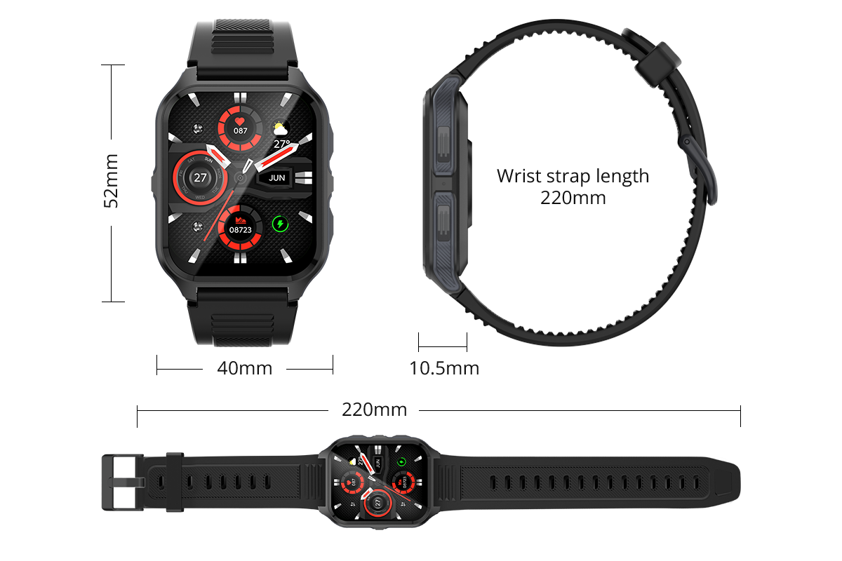 Colmi P73 Smart Watch 32 Smart watch COLMI P73 detailed parameters (20)