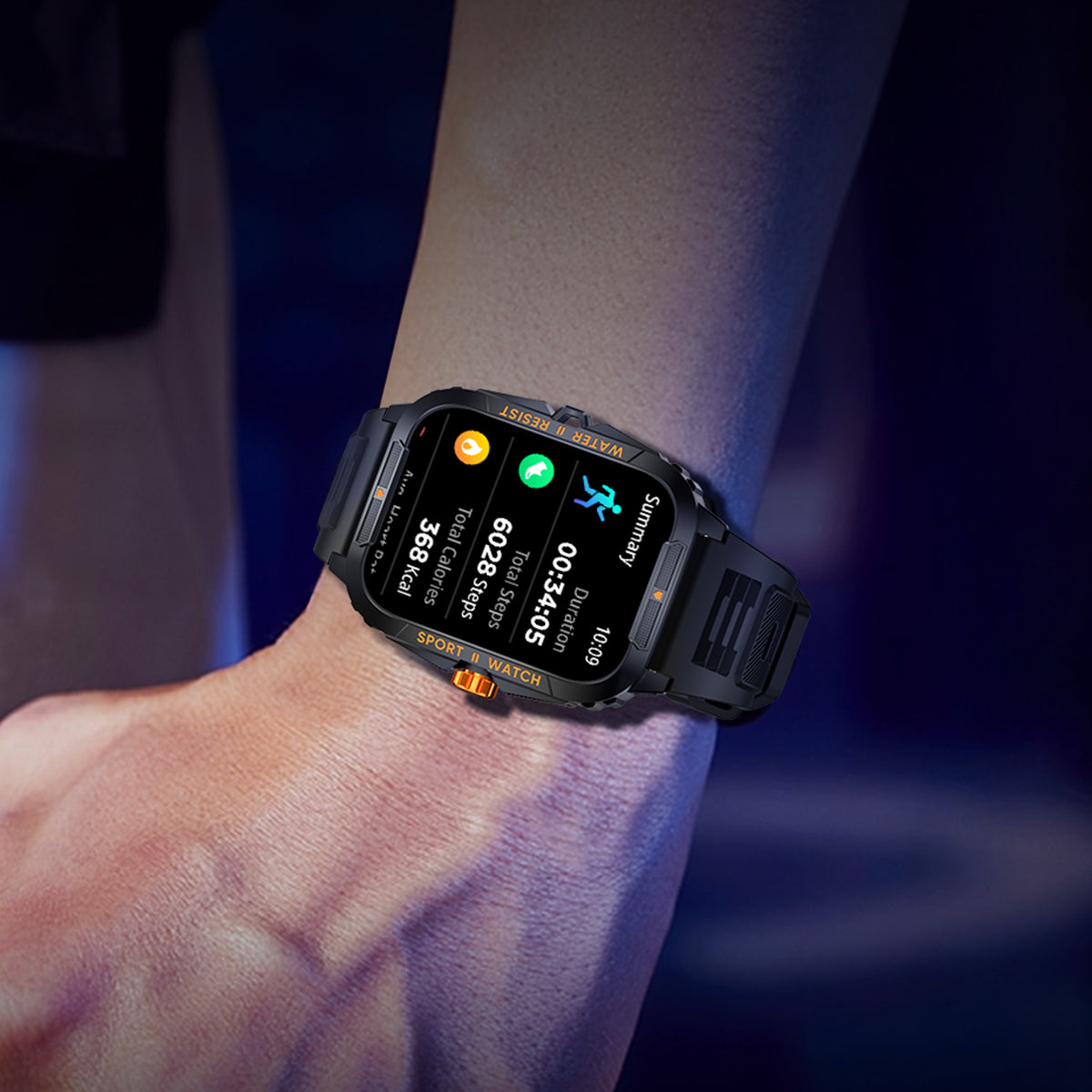 Smart watch COLMI P76 records information (7)