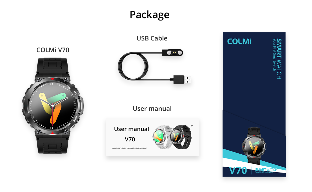 Smart watch COLMI V70 detailed parameters (20)