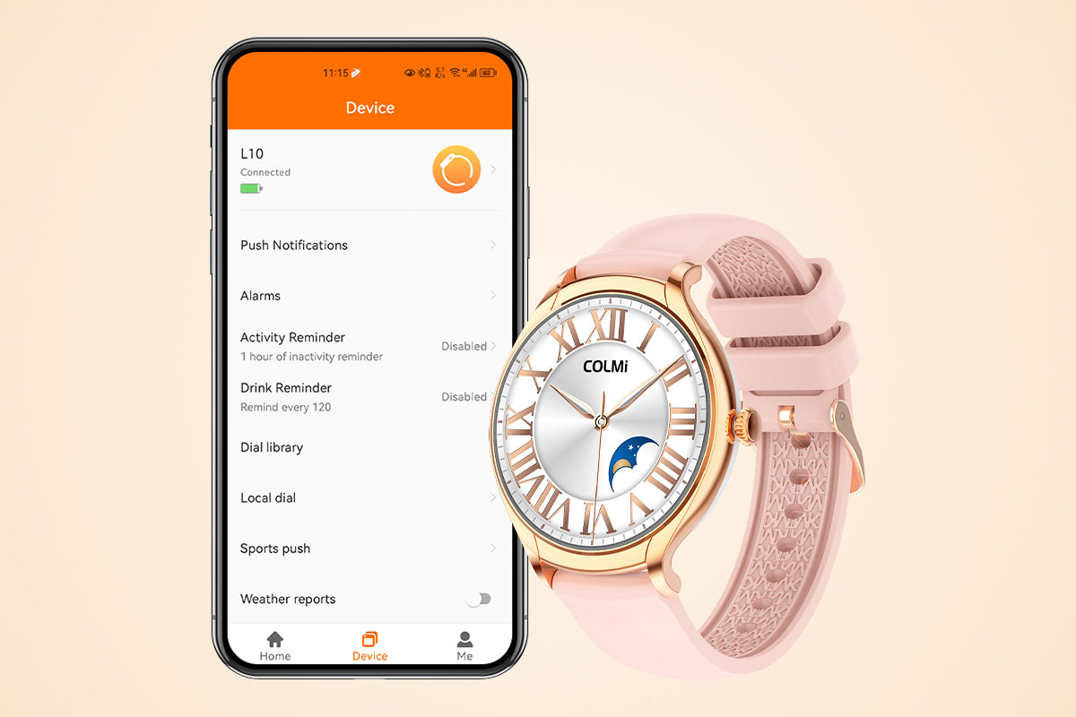 Smart watch COLMi L10 APP connection (16)