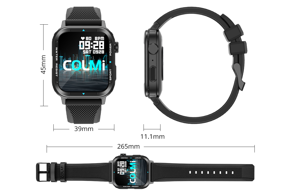 Smart watch COLMi M41 parameter diagram (21)