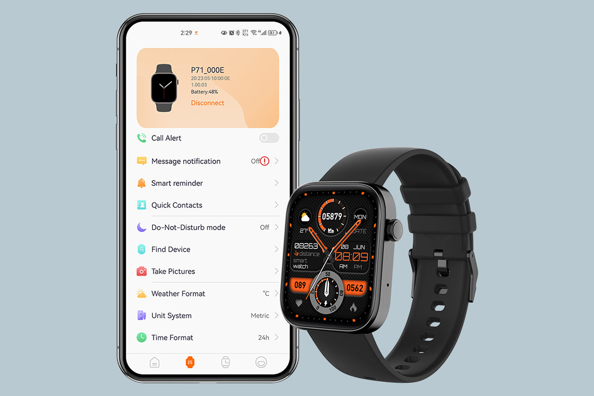 Smart watch COLMi P71 APP connection (16)