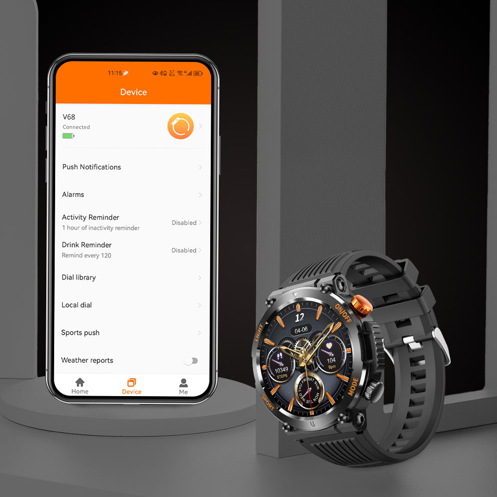 Smart watch COLMi V68 APP connection (12)