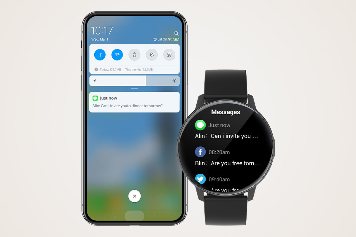 Smart watch COLMi i31 sync information (7)