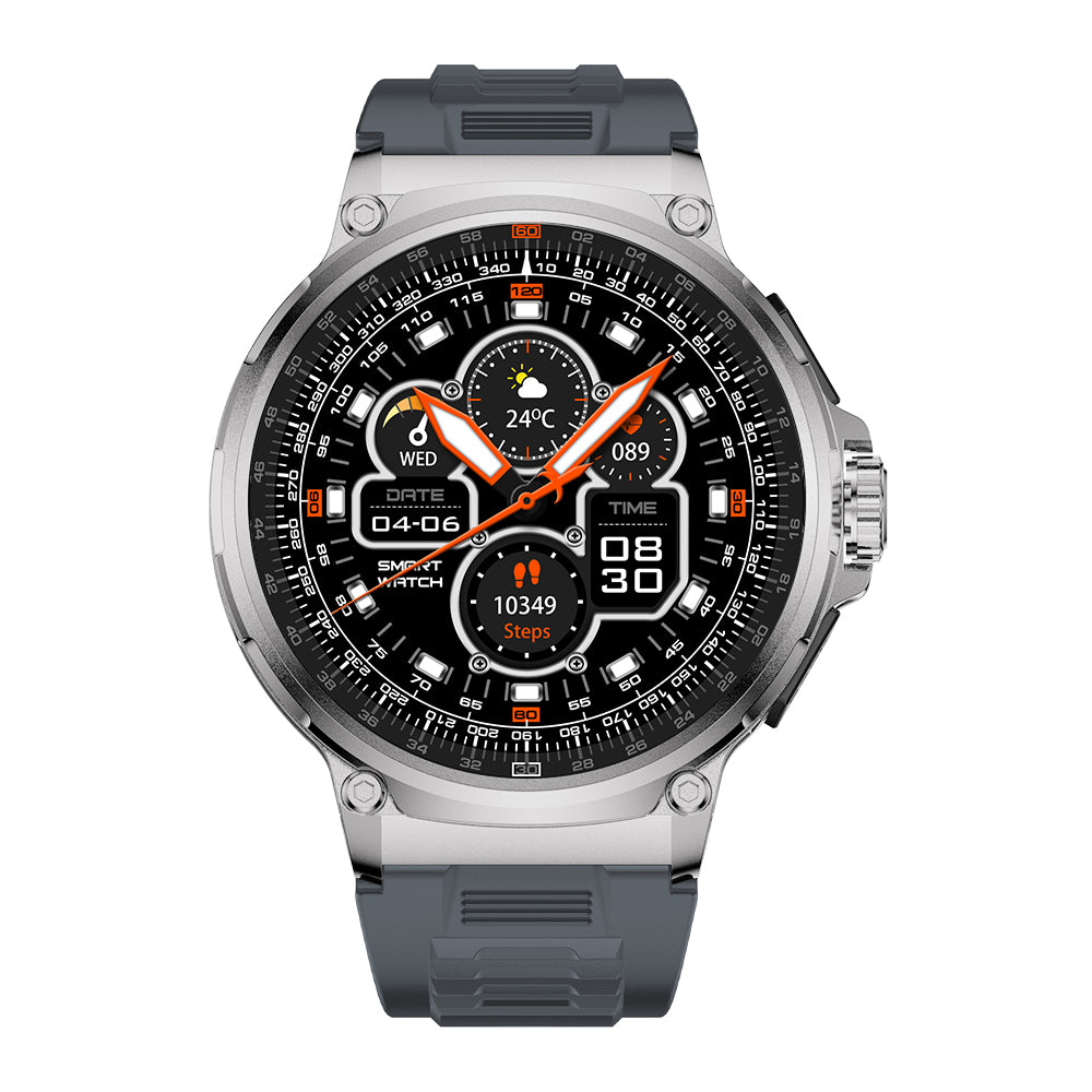 Smart watch COLMI V69 silver front view