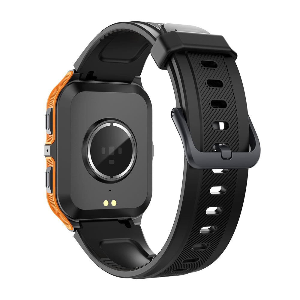 Smart watch COLMi P73 black and orange rear view（1）