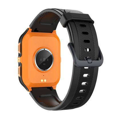 Smart watch COLMi P73 orange and black rear view (2)
