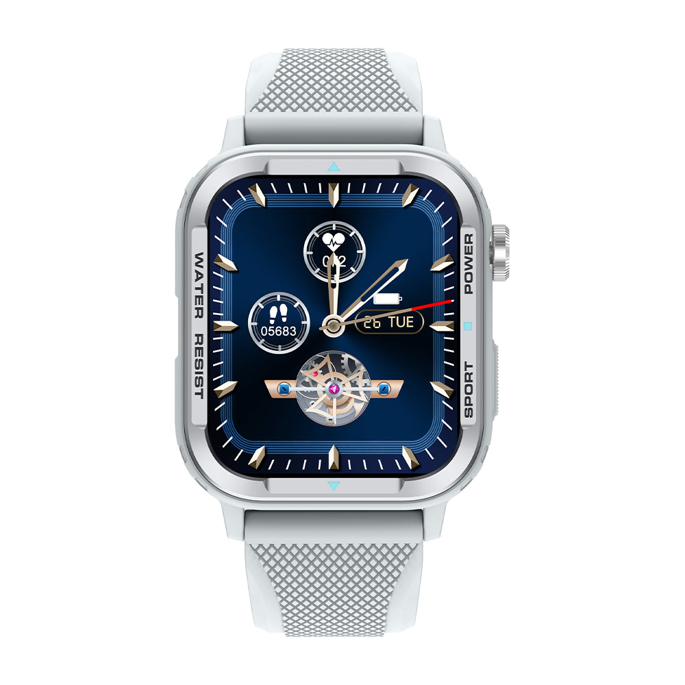 Smart Watch COLMi M41 Silver Front View