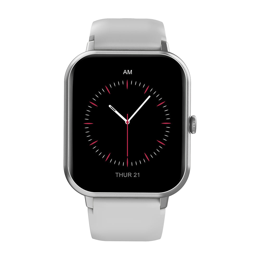 Smart Watch COLMi P20 Plus Silver Front View (1)
