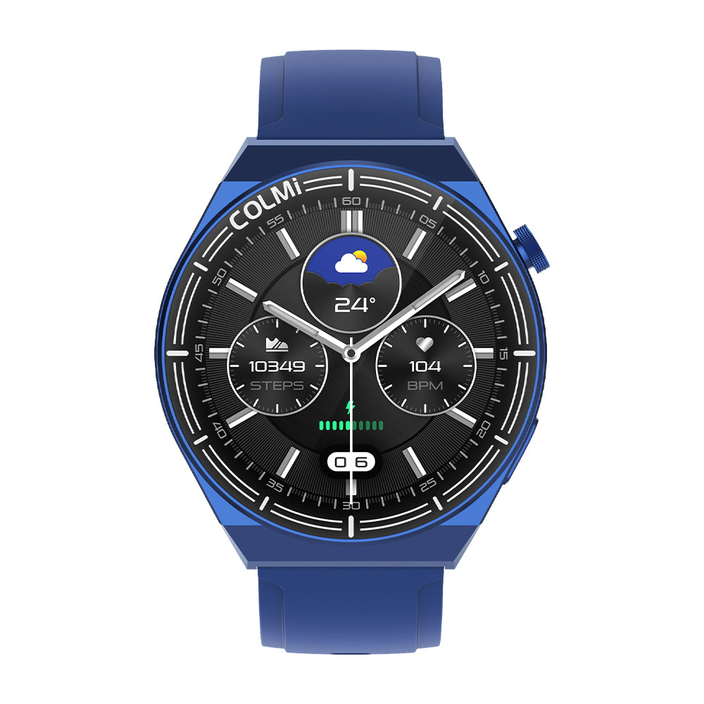 Smart watch COLMi i11 blue front view